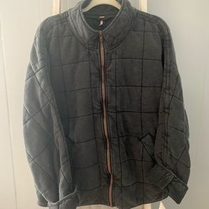 Free people dolman quilted jacket